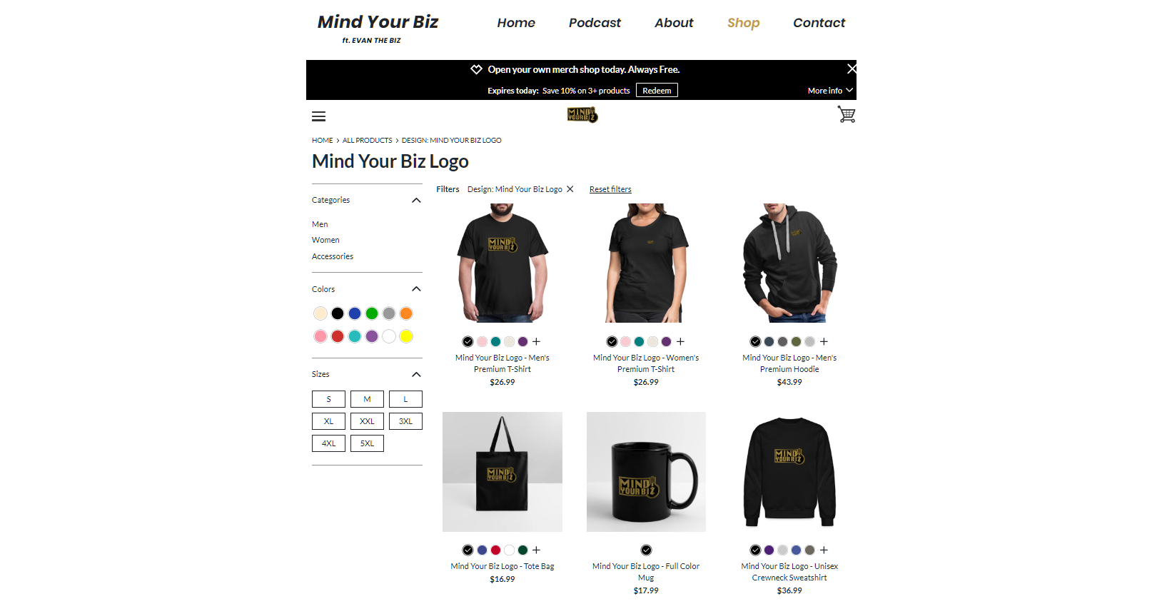 E-commerce Website
